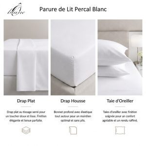 Parure de lit - Blanc – Image 1