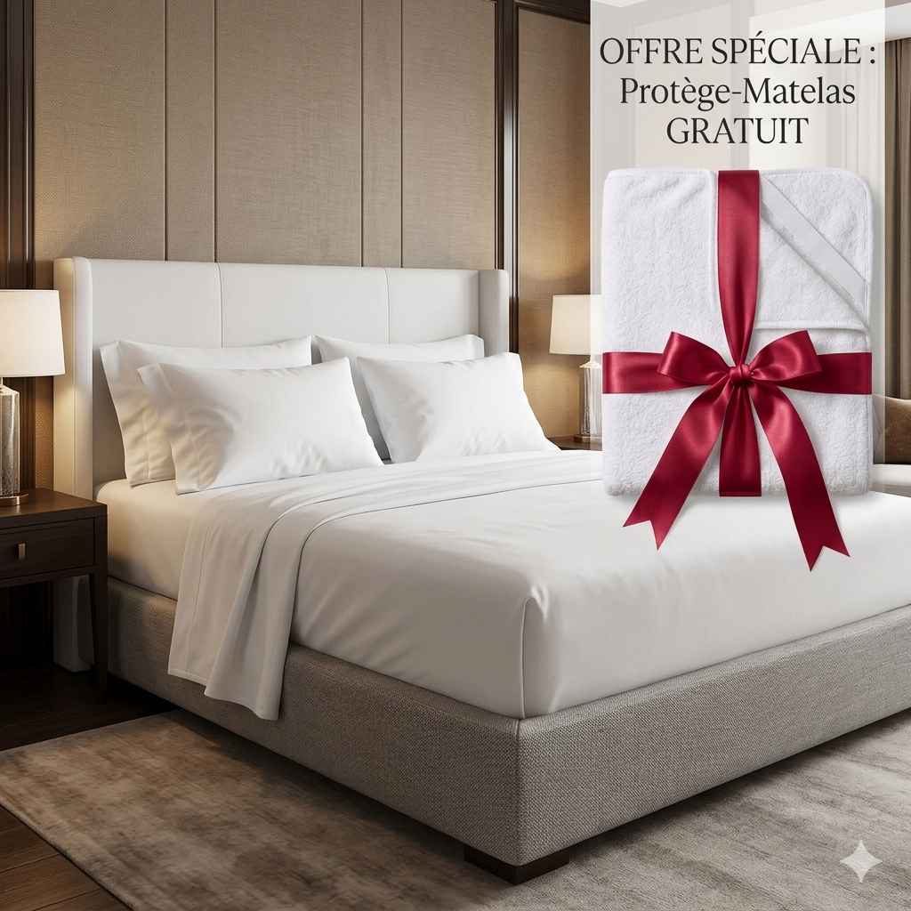 Parure de lit - Blanc